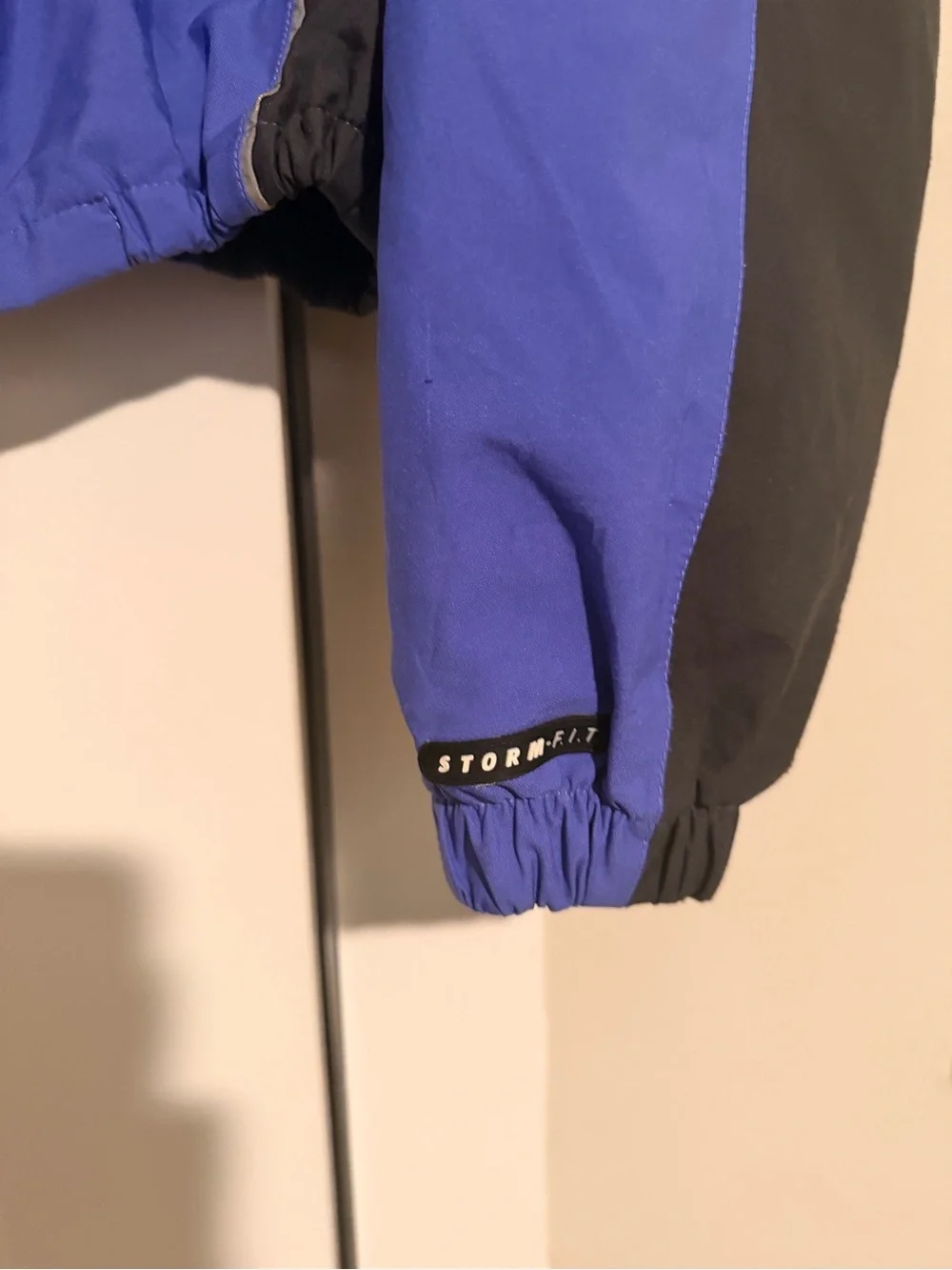Rare Vtg NIKE Swoosh Color Block Windbreaker Jacket 2000s Blue SZ L (12-14)